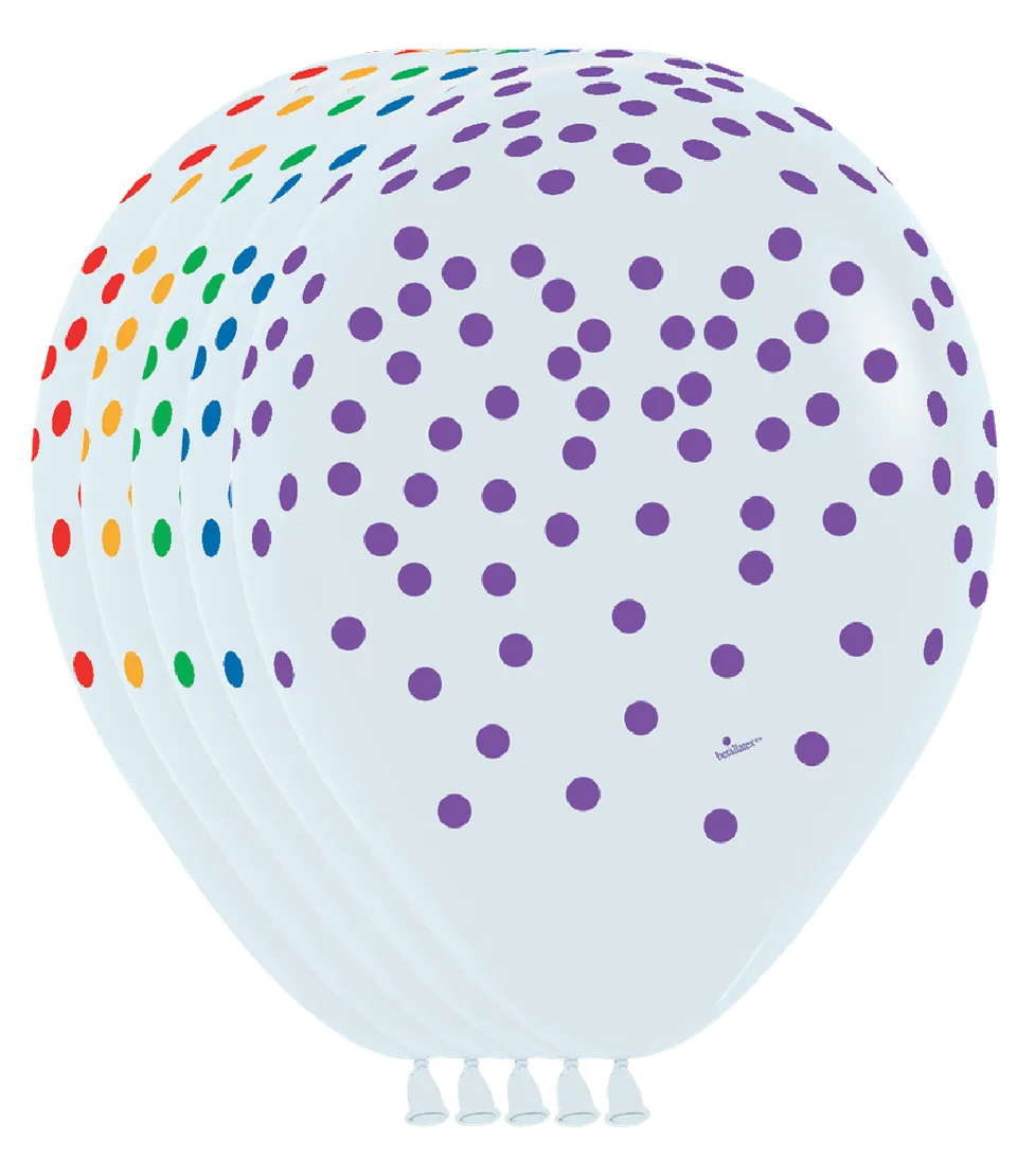 betallic-rainbow-confetti-latexballon-11-50er-pack-fashion-white image 1