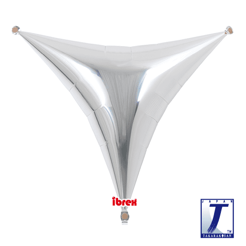 takara-ibrex-three-point-folienballon-29-zoll-silbern image 1