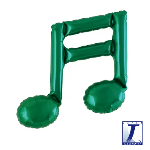 takara-ibrex-music-tone-luftballon-gr-n-metallic-note image 1