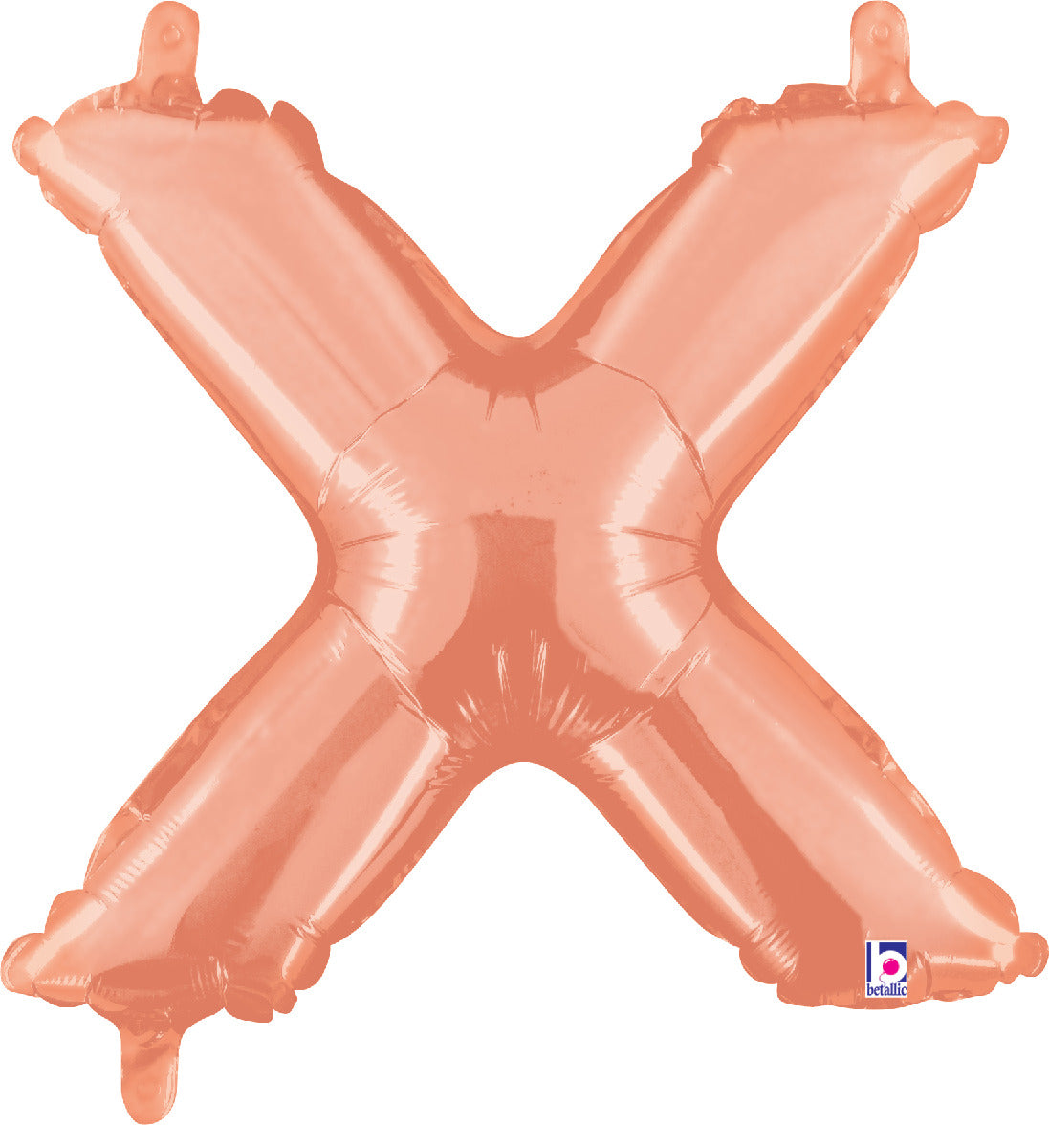 betallic-letter-x-rose-gold-folienballon-34-ros-gold image 2