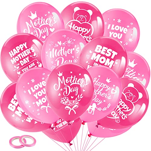 howaf-happy-mother-s-day-ballons-32-st-ck-rosa-12-zoll image 8