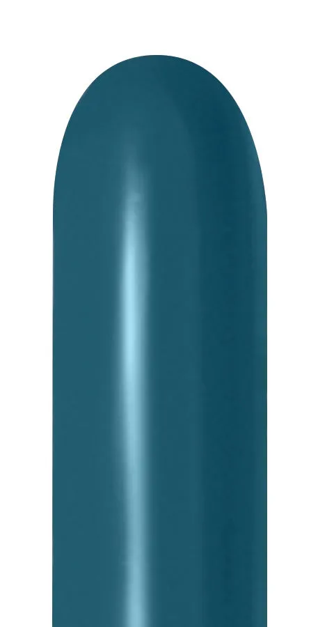 betallic-latex-balloons-deluxe-deep-teal-entertainer-260-modellierballon-50er image 1