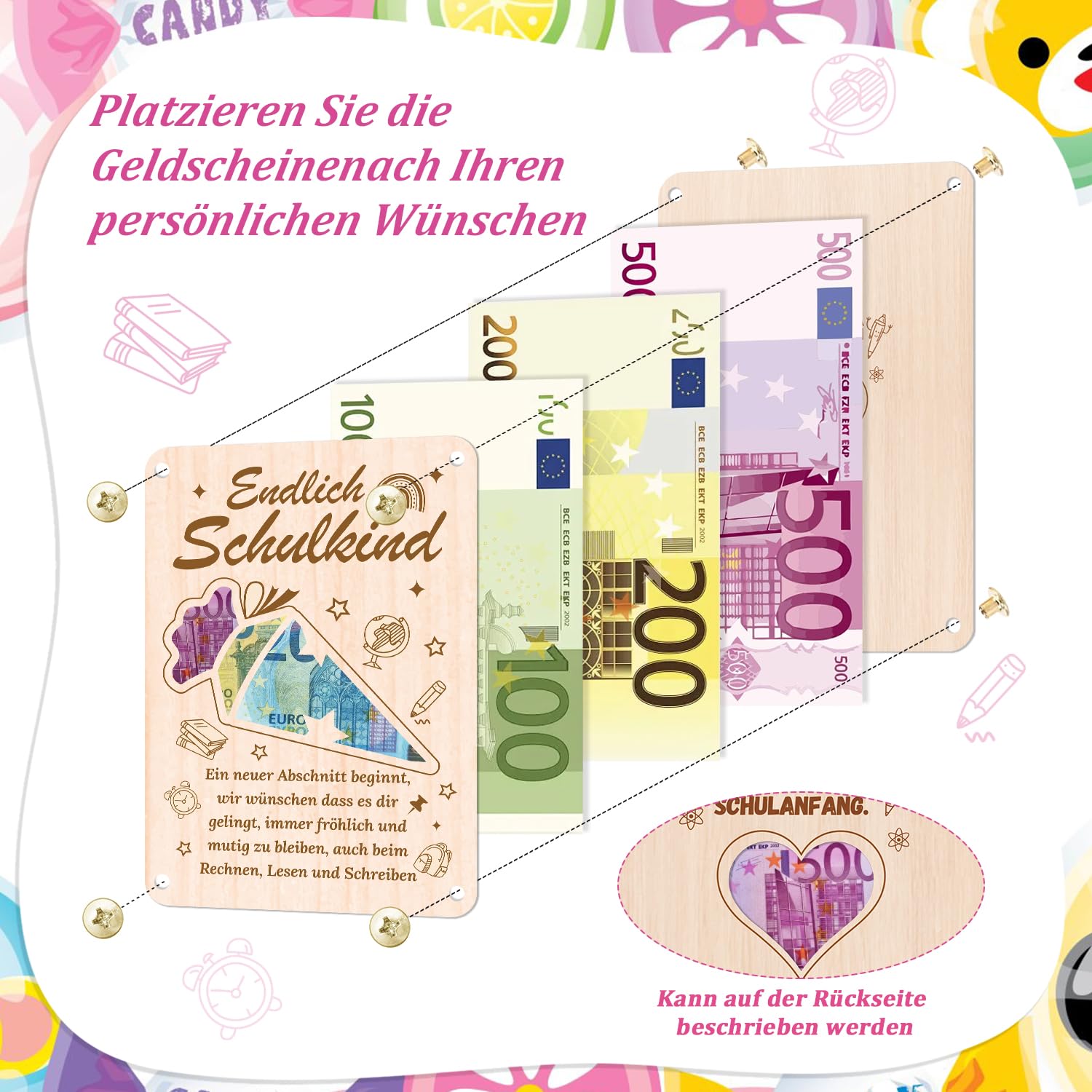 howaf-geldgeschenk-einschulung-holz-20x15cm-mit-karte image 3
