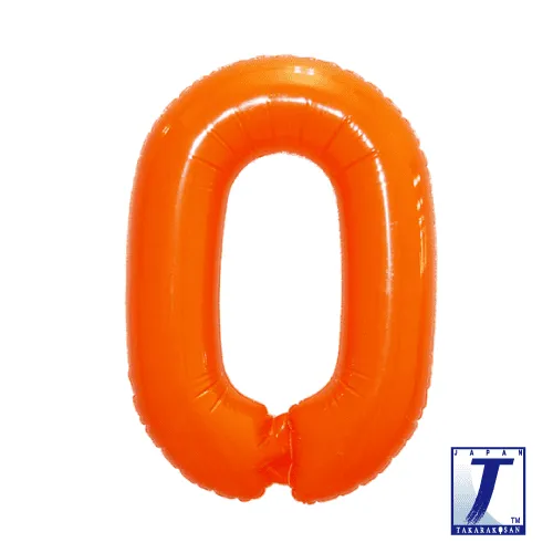 takara-ibrex-chain-balloon-folienballon-ip-orange-kette image 1