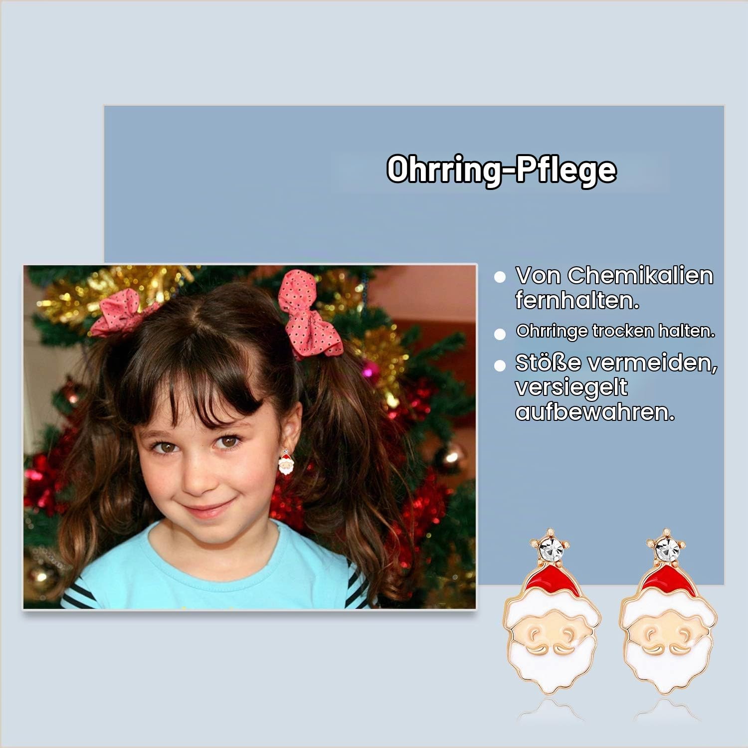 howaf-weihnachten-ohrringe-ohrstecker-set-7-paare-damen image 6