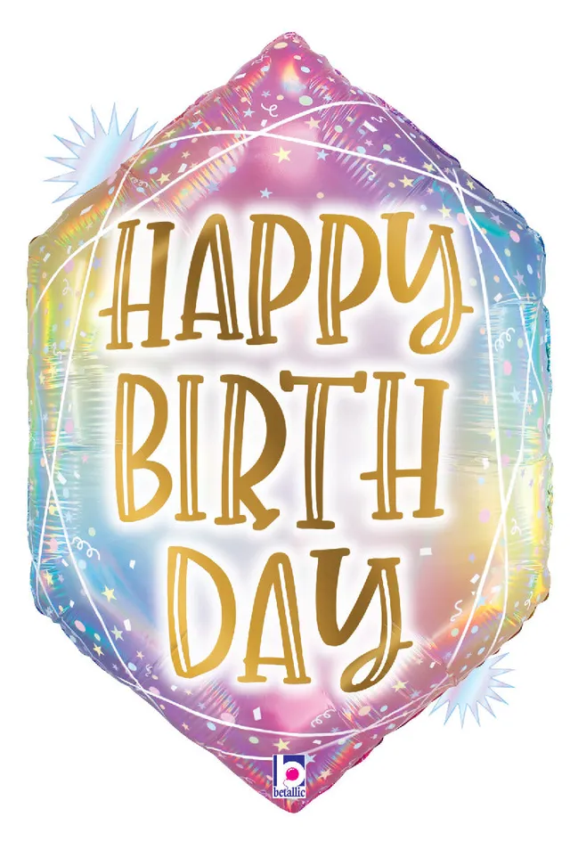 betallic-opal-pastel-geo-birthday-folienballon-25-zoll image 1