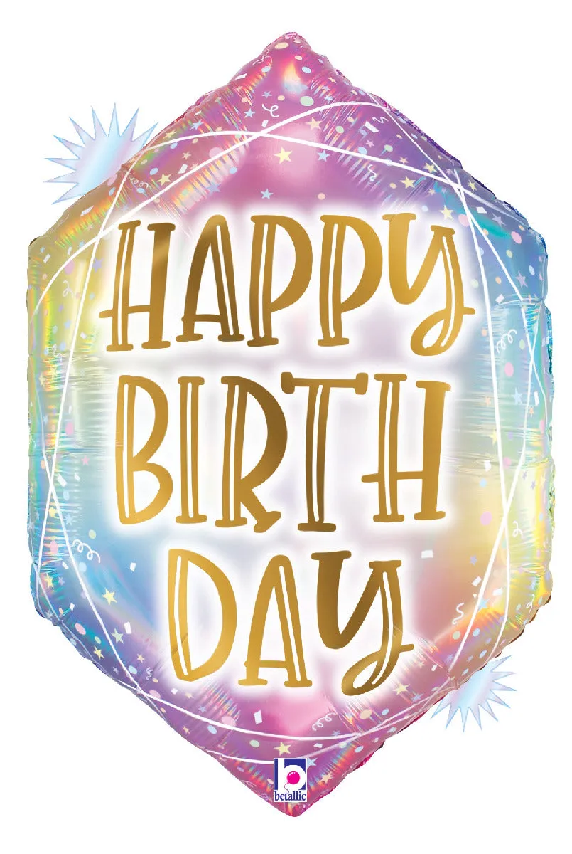betallic-opal-pastel-geo-birthday-folienballon-25-zoll image 1