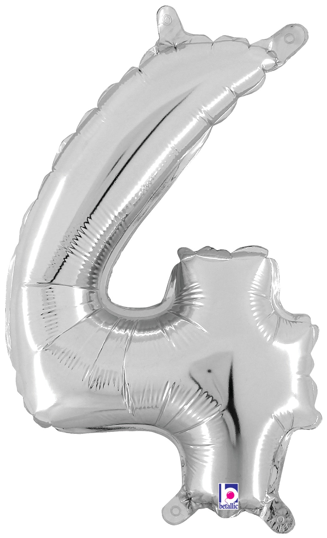 betallic-foil-balloons-zahl-4-folienballon-silber-14-ungef-llt image 2