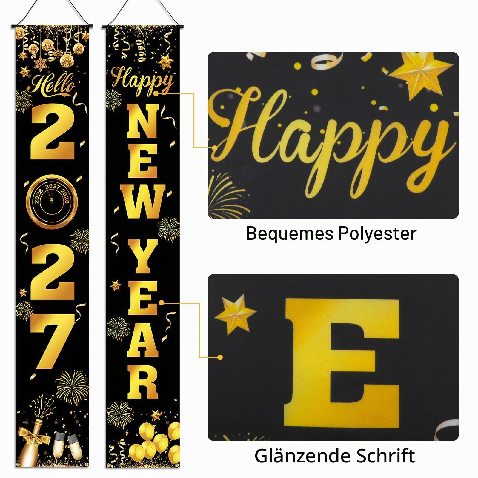 howaf-silvester-t-rbanner-set-2027-schwarz-gold-3-teilig image 3