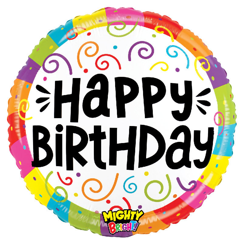 betallic-mighty-bright-birthday-swirls-folienballon-21-zoll image 1