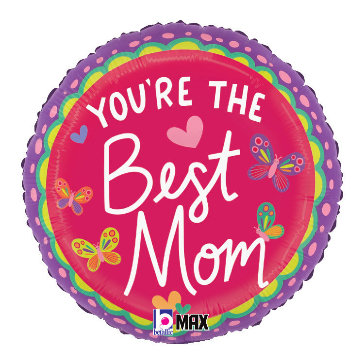 betallic-best-mom-butterfly-folienballon-18-muttertag image 2