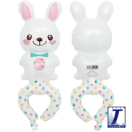 takara-wraparound-friends-white-bunny-folienballon-ostern image 1