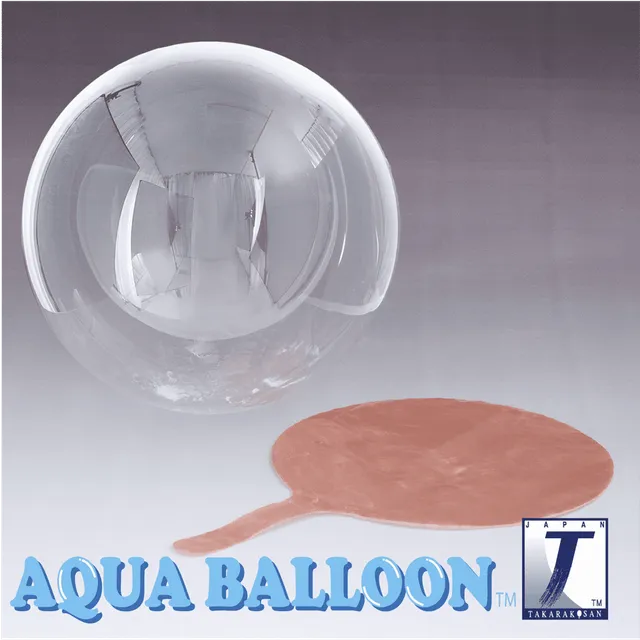 takara-aqua-balloon-round-235-mm-luftballon-aqua image 1