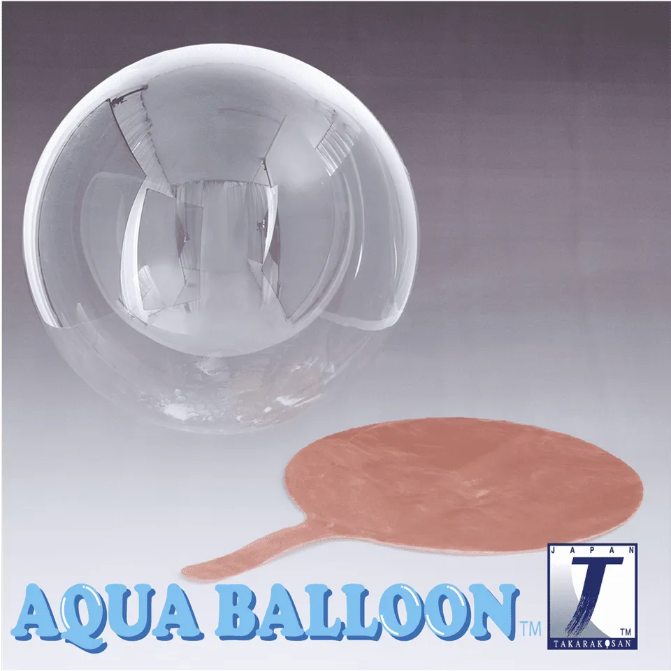 takara-aqua-balloon-round-235-mm-luftballon-aqua image 1