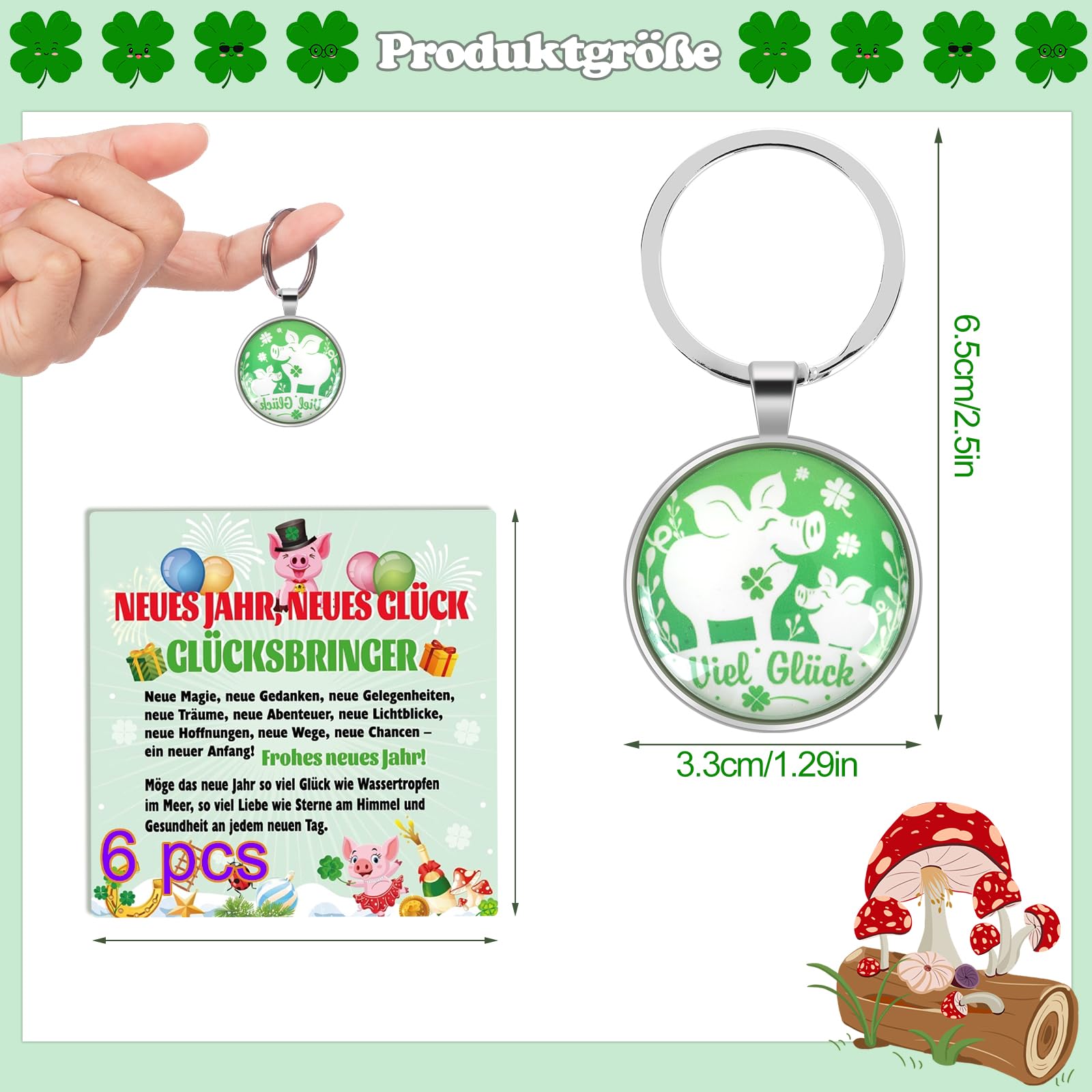 howaf-gl-cksbringer-silvester-6er-set-anh-nger-karten image 2