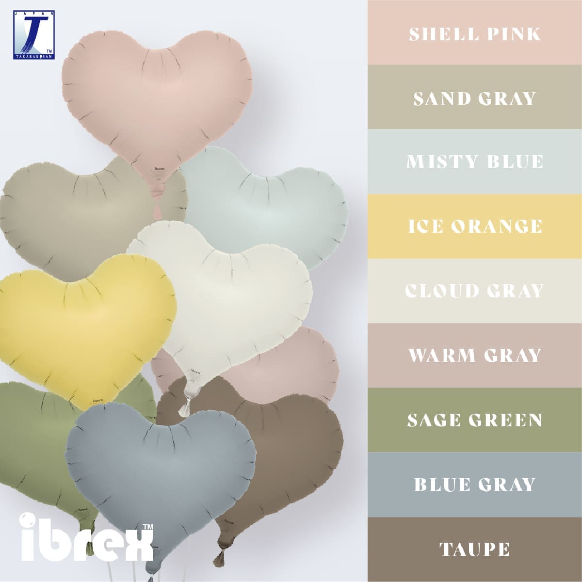 takara-ibrex-jelly-heart-14-zoll-luftballon-new-color image 1