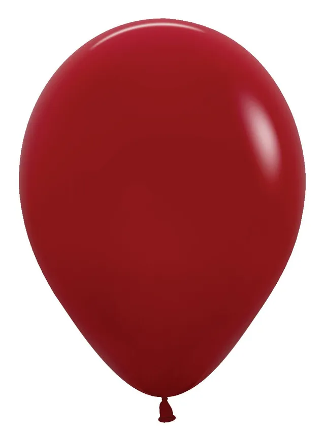 betallic-deluxe-imperial-red-latexballon-11-50-st-ck-dunkelrot image 1
