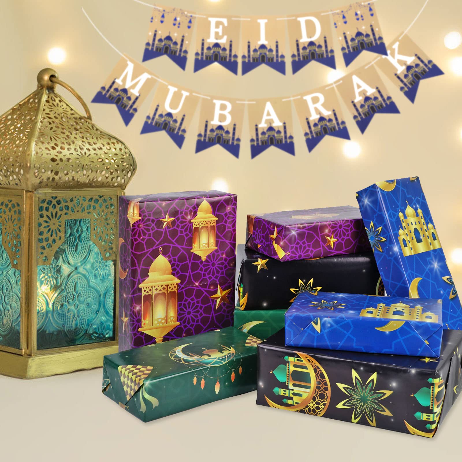 howaf-eid-mubarak-geschenkpapier-8-b-gen-50x70cm-mond image 7