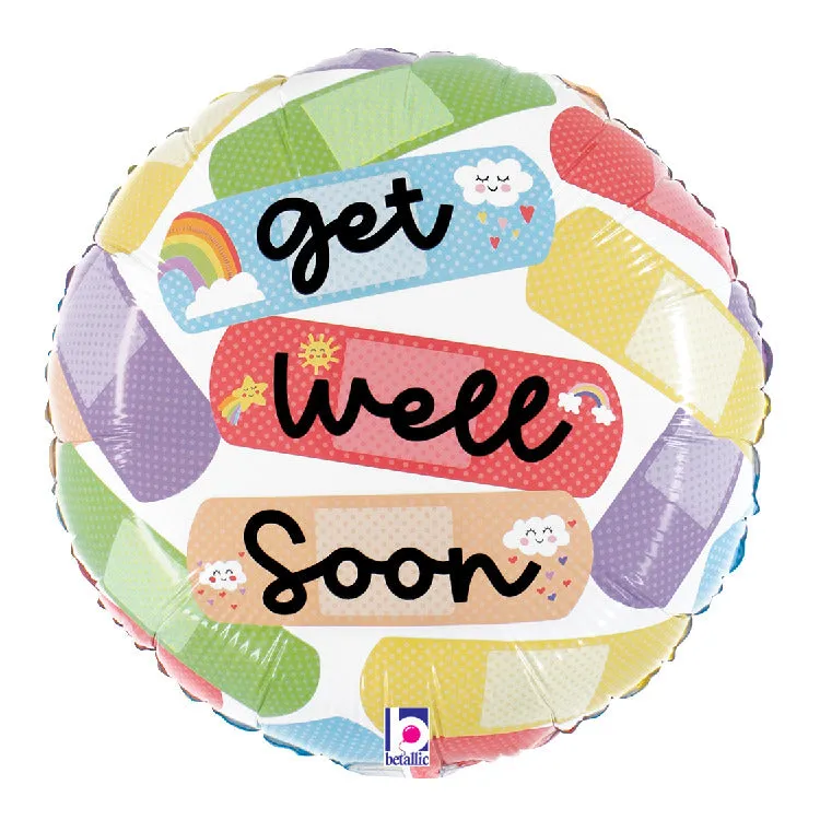 betallic-foil-balloons-cheerful-get-well-bandaids-folienballon-18 image 1
