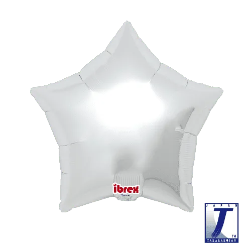 takara-ibrex-star-15-zoll-folienballon-metallic-silber image 1