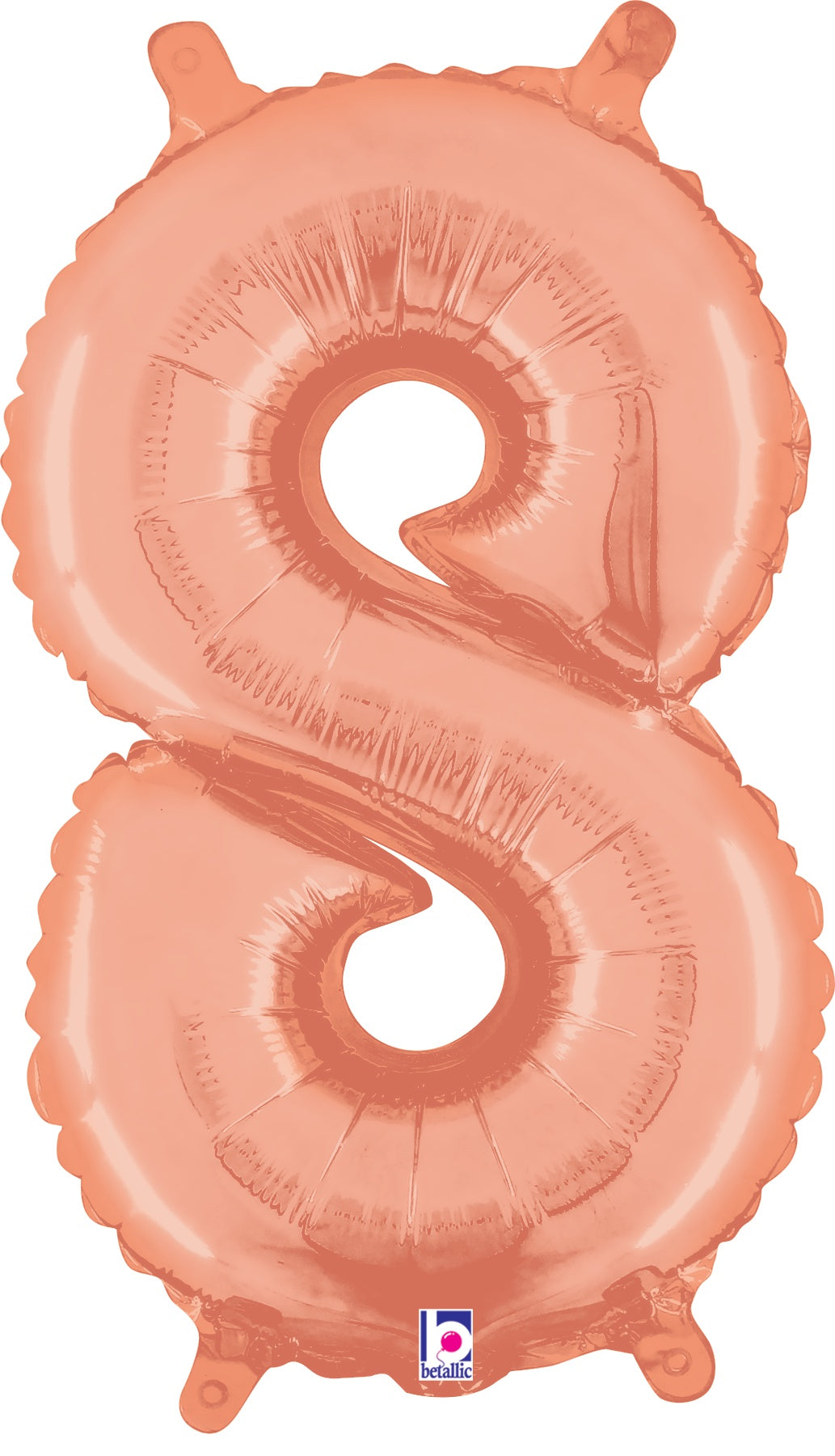 betallic-zahl-8-rose-gold-folienballon-14-zoll-megaloon image 2