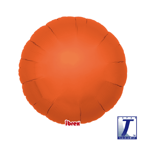 takara-ibrex-round-18-metallic-orange-ballon-rund image 1