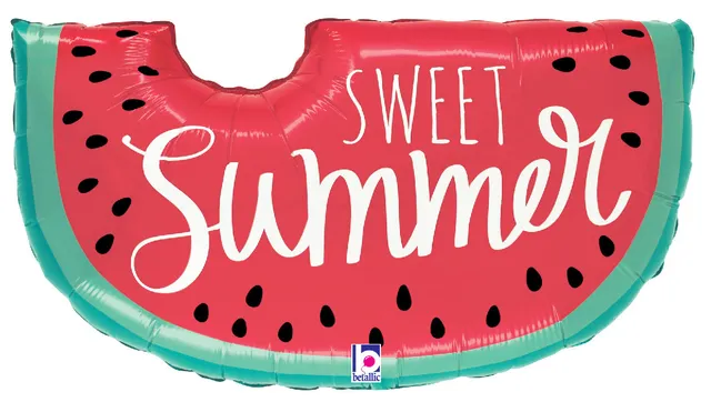 betallic-summer-watermelon-folienballon-30-flach image 1