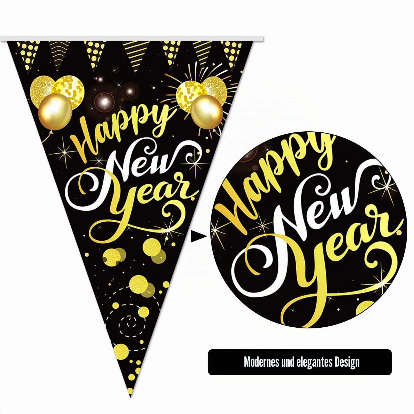 howaf-silvester-deko-2027-banner-happy-new-year-schwarz-gold image 3