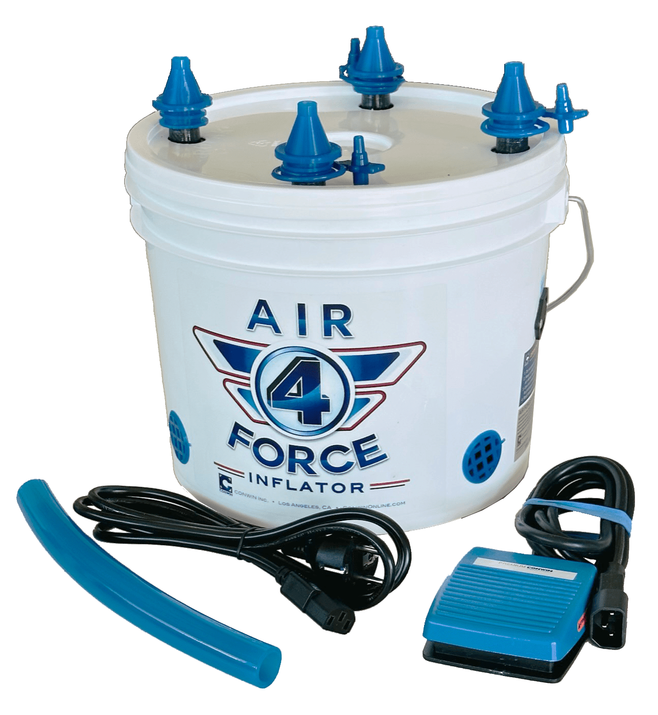 zibi-82320-air-force-4-inflator-luftballonpumpe-230v-4-fach image 2