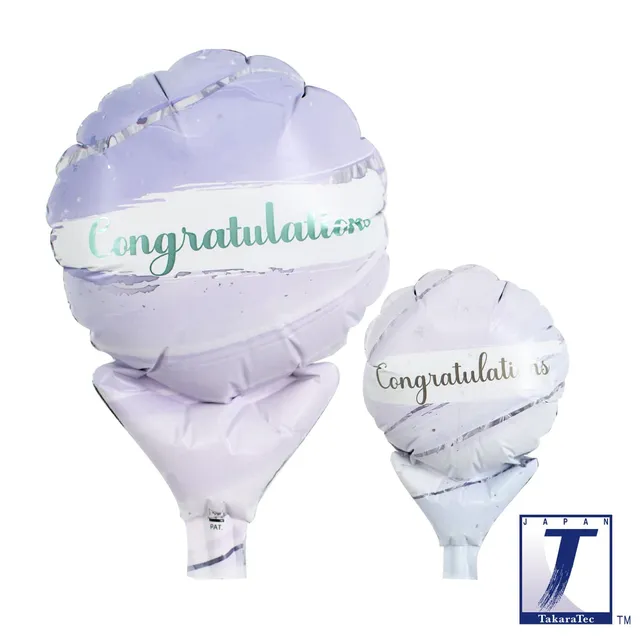 takara-upright-round-5-zoll-rundballon-congrats image 1
