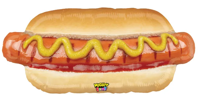 betallic-mighty-bright-mighty-hotdog-folienballon-32-packaged image 1