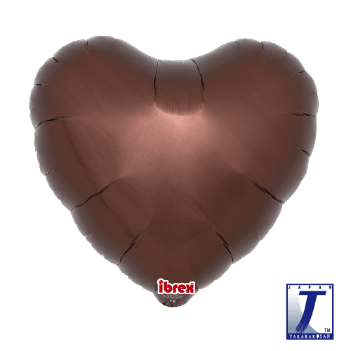 takara-ibrex-heart-18-ballon-metallic-braun image 1