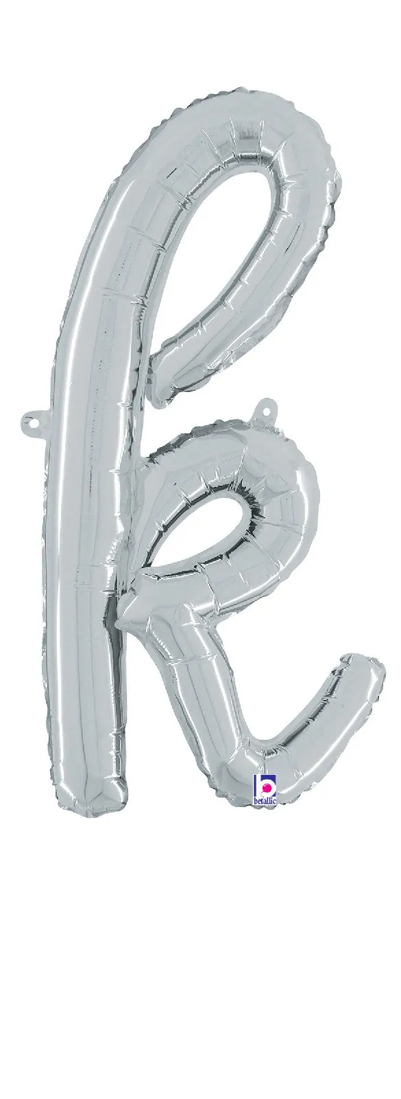betallic-folienballon-script-buchstabe-k-silber-24-zoll image 1