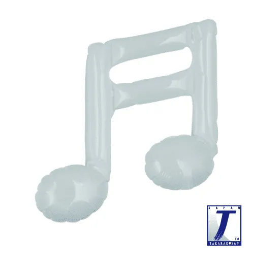takara-ibrex-music-tone-double-folienballon-wei-note image 1
