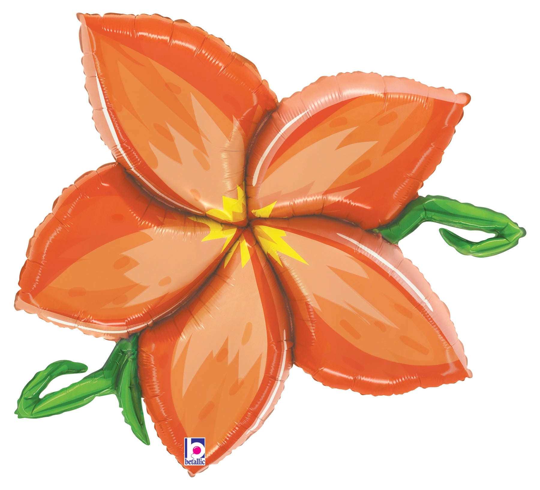 betallic-foil-balloons-linky-plumeria-orange-folienballon-39 image 1