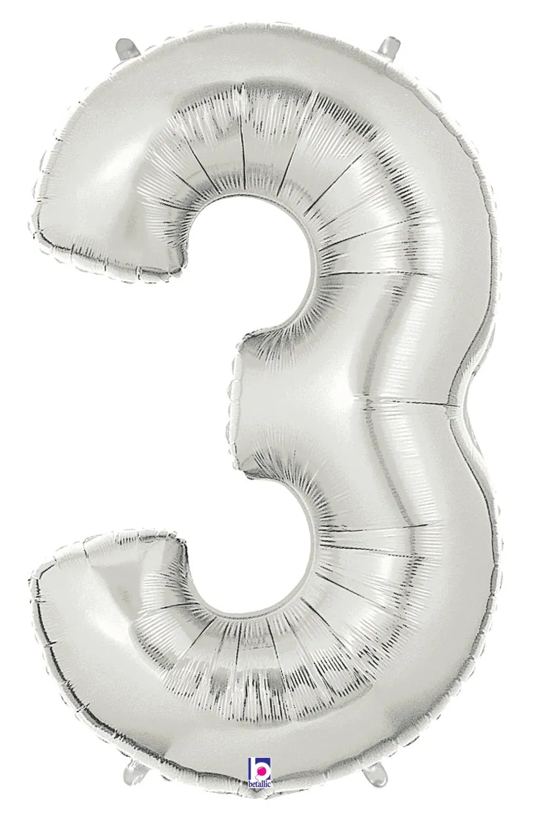 betallic-zahl-3-folienballon-34-silber-megaloon image 1