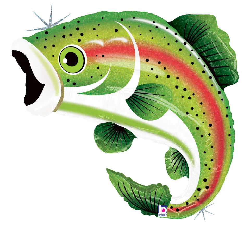 betallic-rainbow-trout-folienballon-16-zoll-fisch image 1
