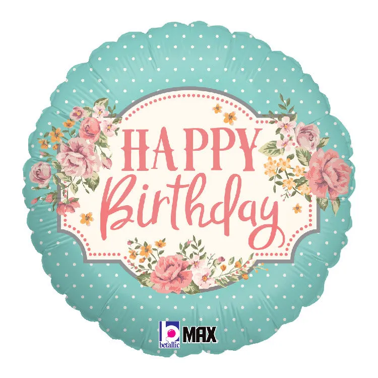 betallic-vintage-birthday-folienballon-18-retro-flach image 1