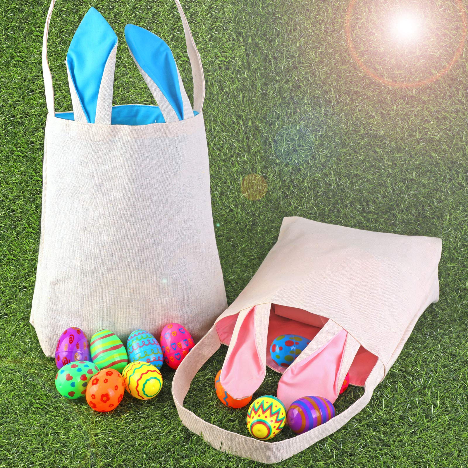 howaf-osterhasen-tasche-jute-osterkorb-2er-pack-30x26cm image 5