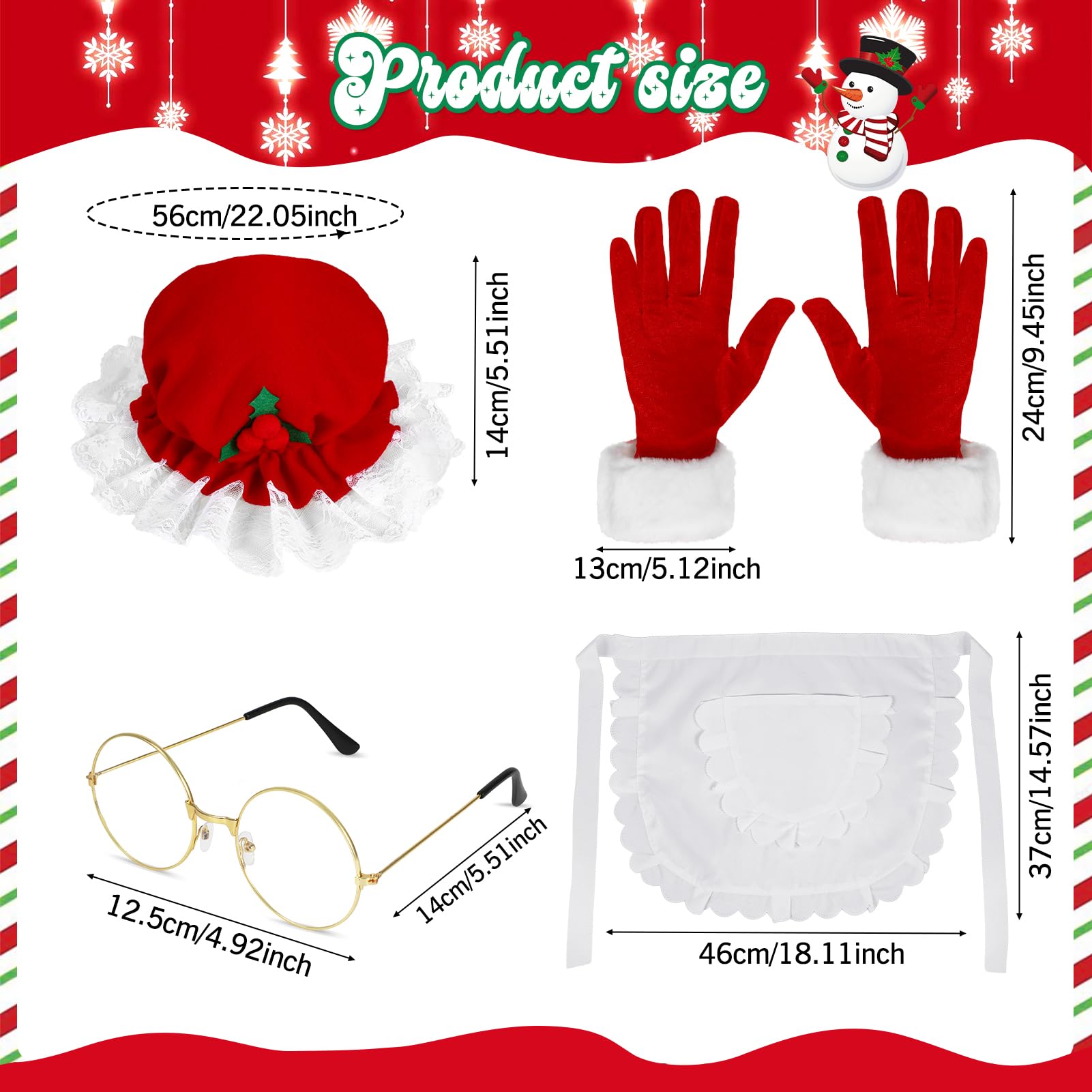 howaf-weihnachtsmann-kost-m-damen-set-4-tlg-mit-sch-rze image 2