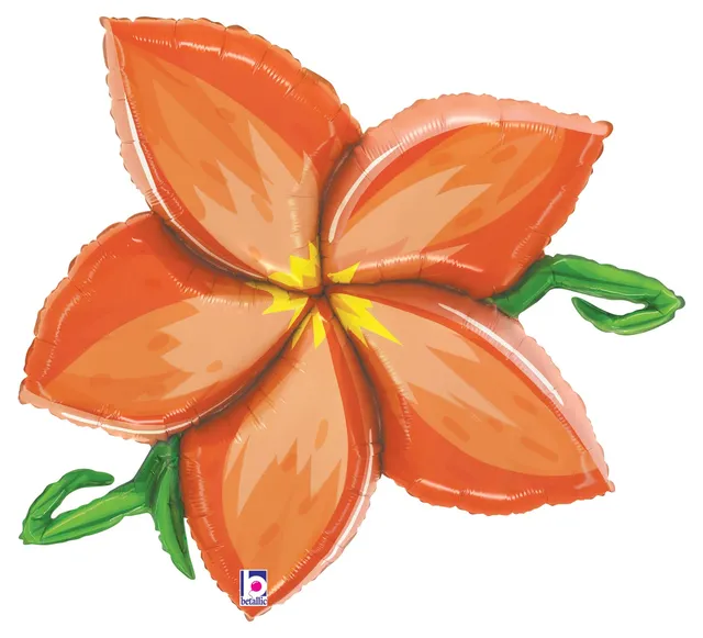 betallic-foil-balloons-linky-plumeria-orange-folienballon-39 image 1
