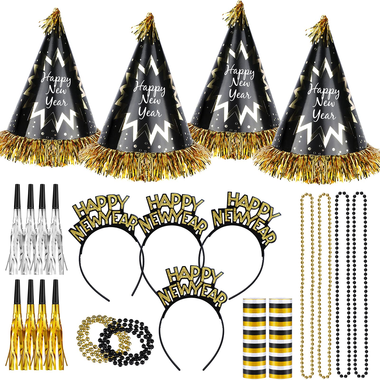 howaf-silvester-deko-2027-party-set-43tlg-silber-stil-a image 8