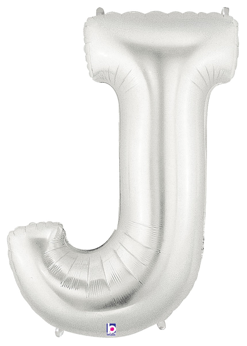 betallic-letter-j-silver-folienballon-megaloon-jr-14-zoll image 1