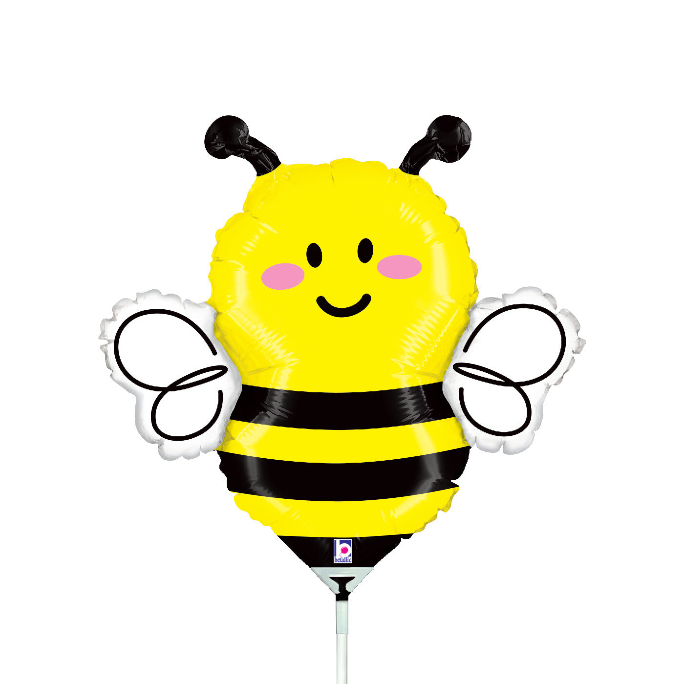 betallic-biene-folienballon-35-cm-mini-shape image 1