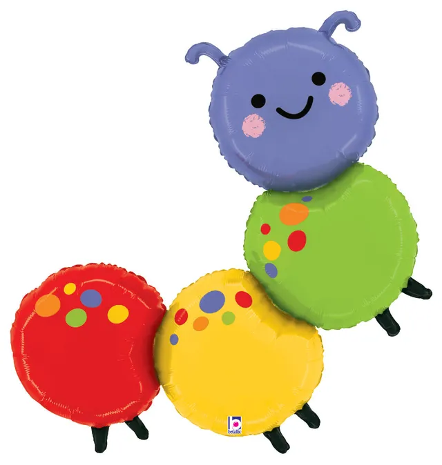 betallic-caterpillar-folienballon-raupe-39-flach image 1