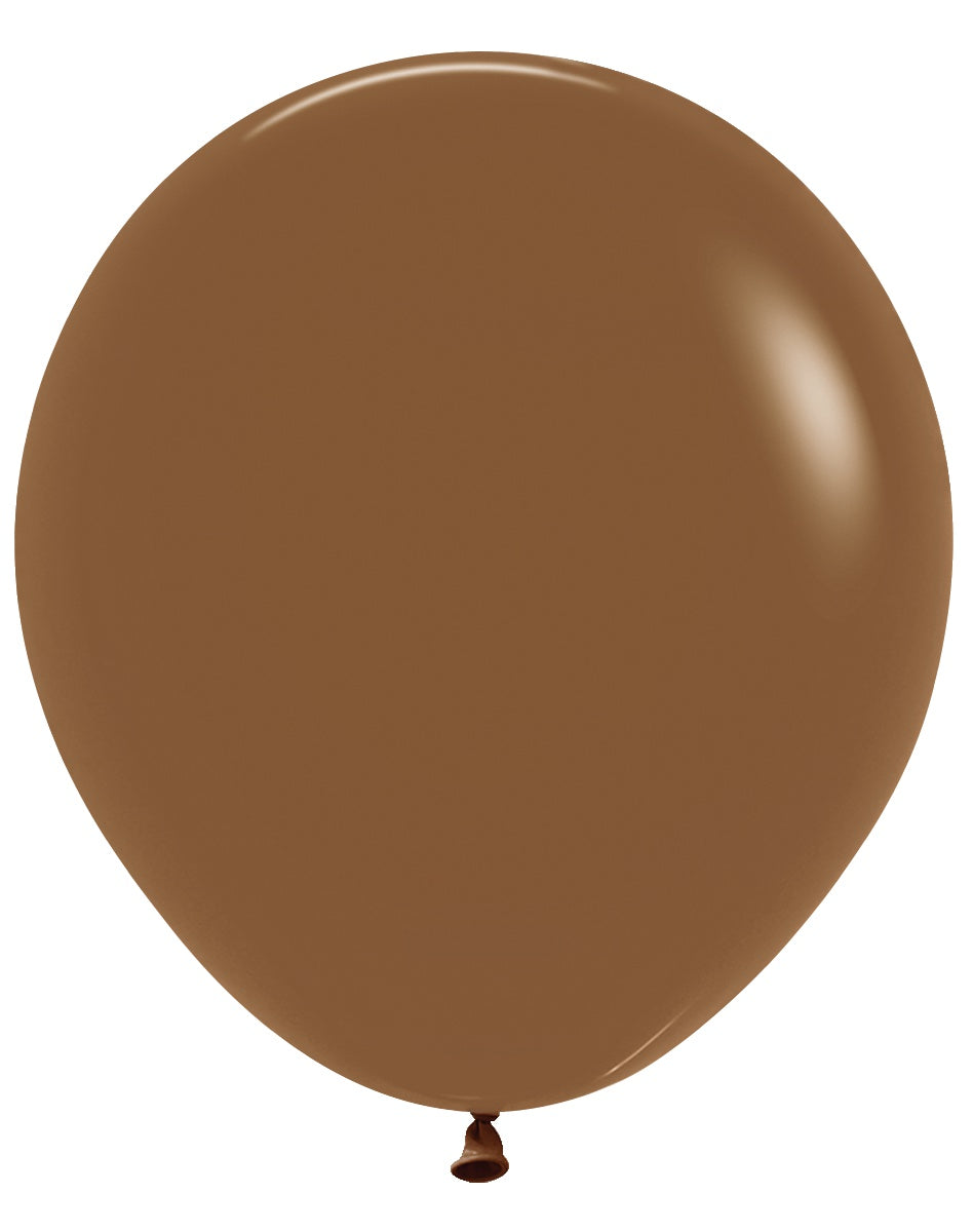 sempertex-deluxe-coffee-latexballon-11-zoll-braun-uni image 5