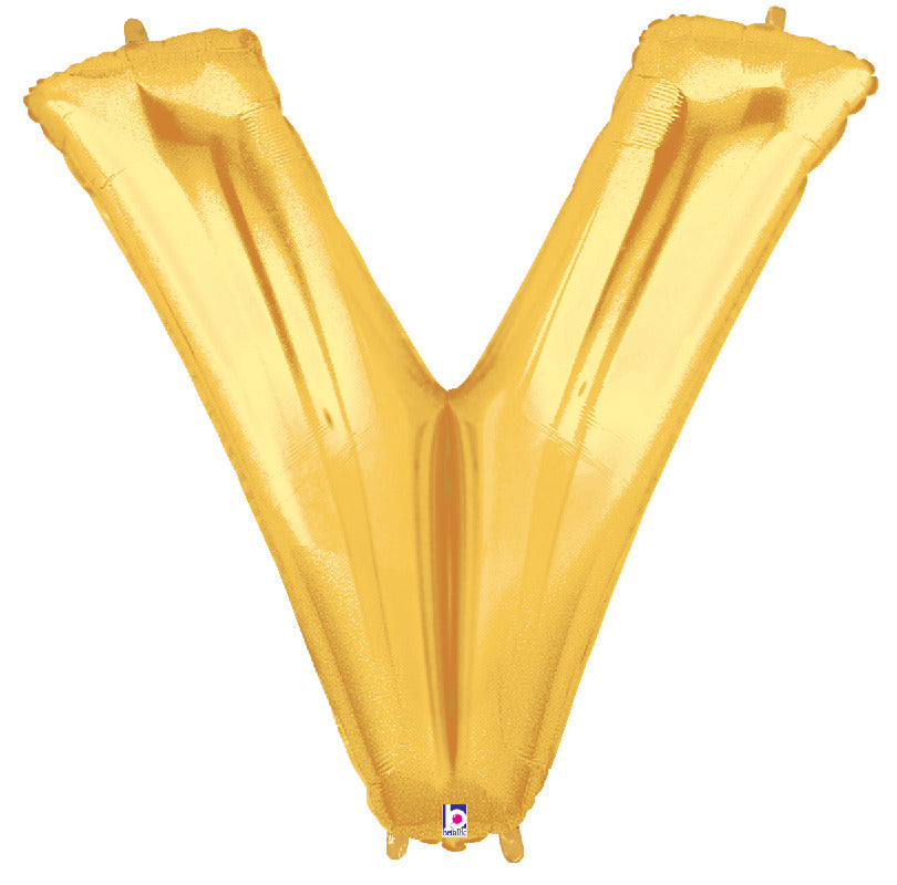 betallic-megaloon-buchstabe-v-folienballon-gold-14-zoll image 2