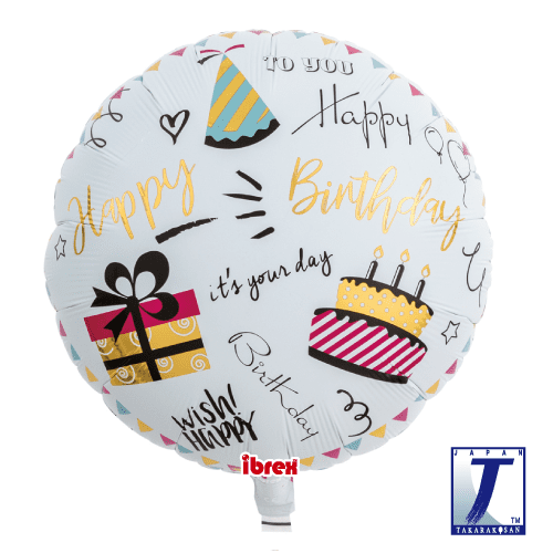 takara-ibrex-round-14-folienballon-happy-birthday-party image 1