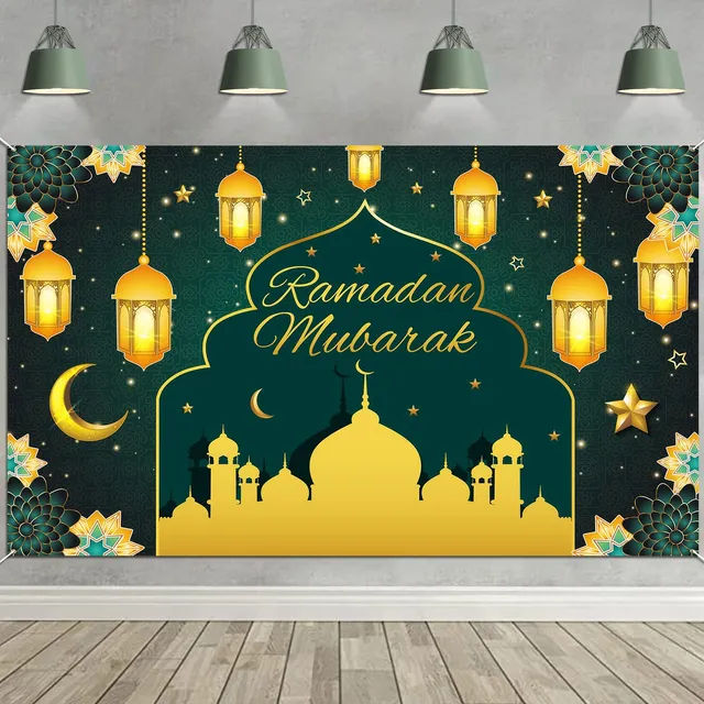 howaf-ramadan-mubarak-banner-stoff-180x110-cm-mond-stern image 1