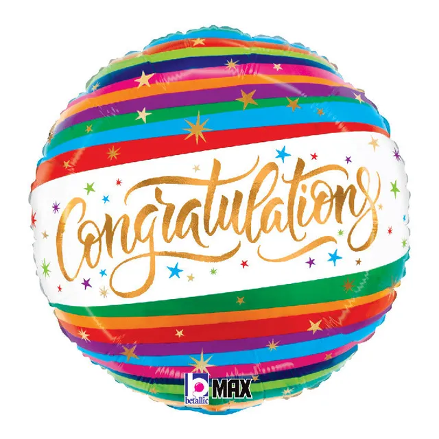 betallic-congratulations-fun-stripes-folienballon-18-bunt image 1